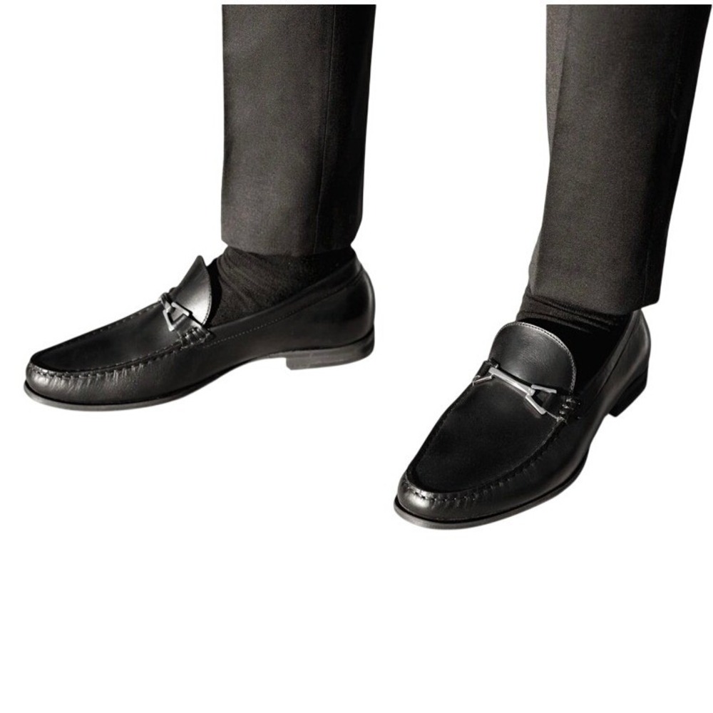 NWOB Wolf & Shepherd Belmont Bit Leather Loafer Men's 11.5 Classic Minimalist